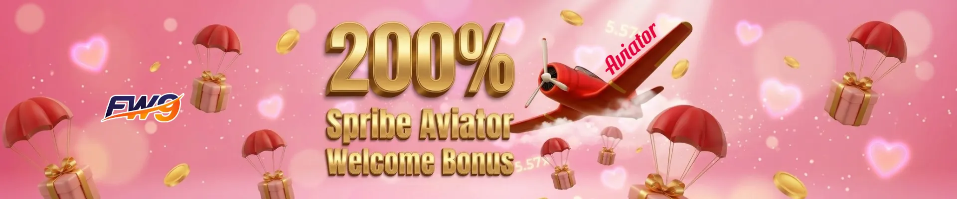 FW9Ph 200% Spribe Aviator Welcome Bonus