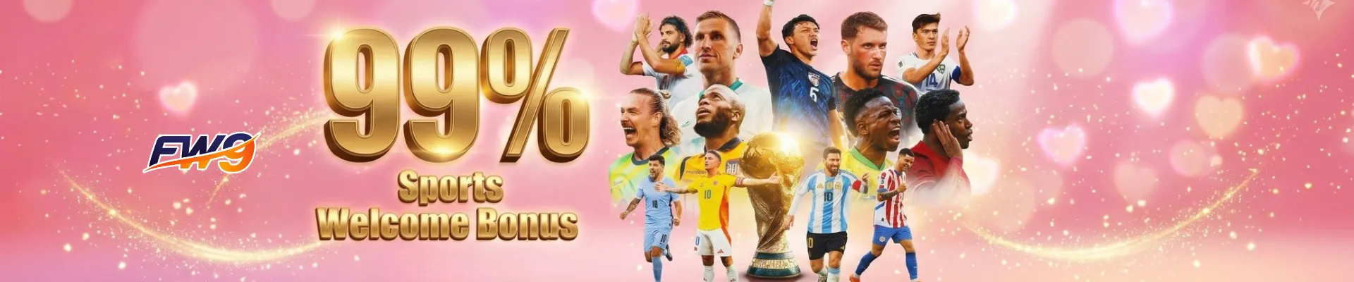 FW9Ph 99% Sports Welcome Bonus