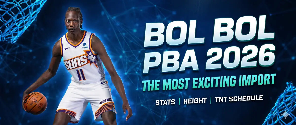 Bol Bol PBA 2026 – TNT Most Exciting Import Stats Height Schedule | FW9